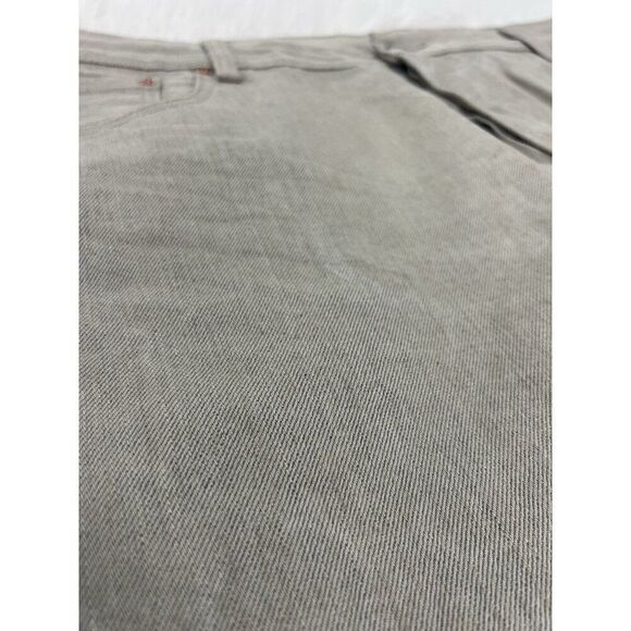 Levis 501 Red Tab Straight Leg Button Fly White Oak Cone Denim Jean Pants 44x32 - Picture 9 of 11